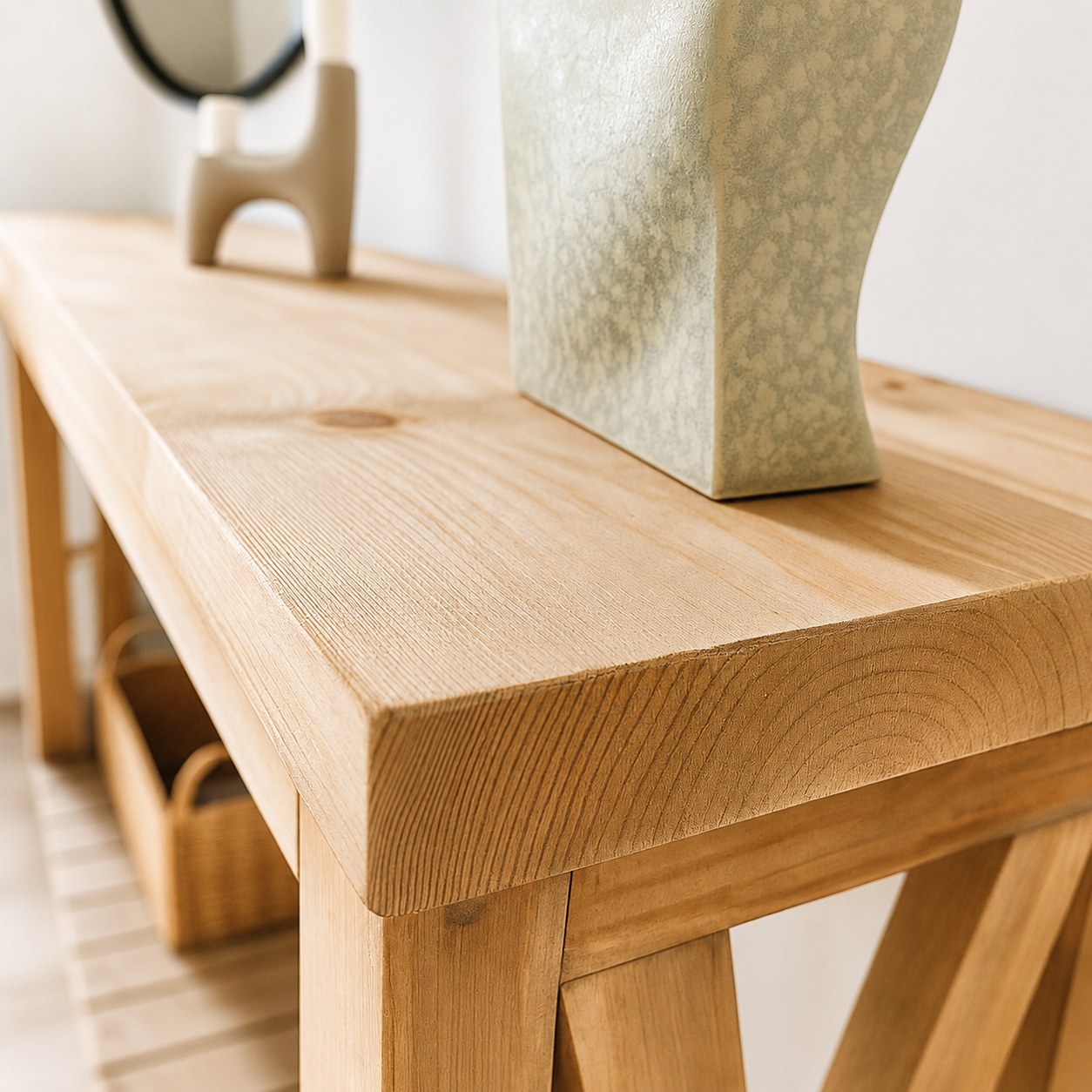 Pine timber detail