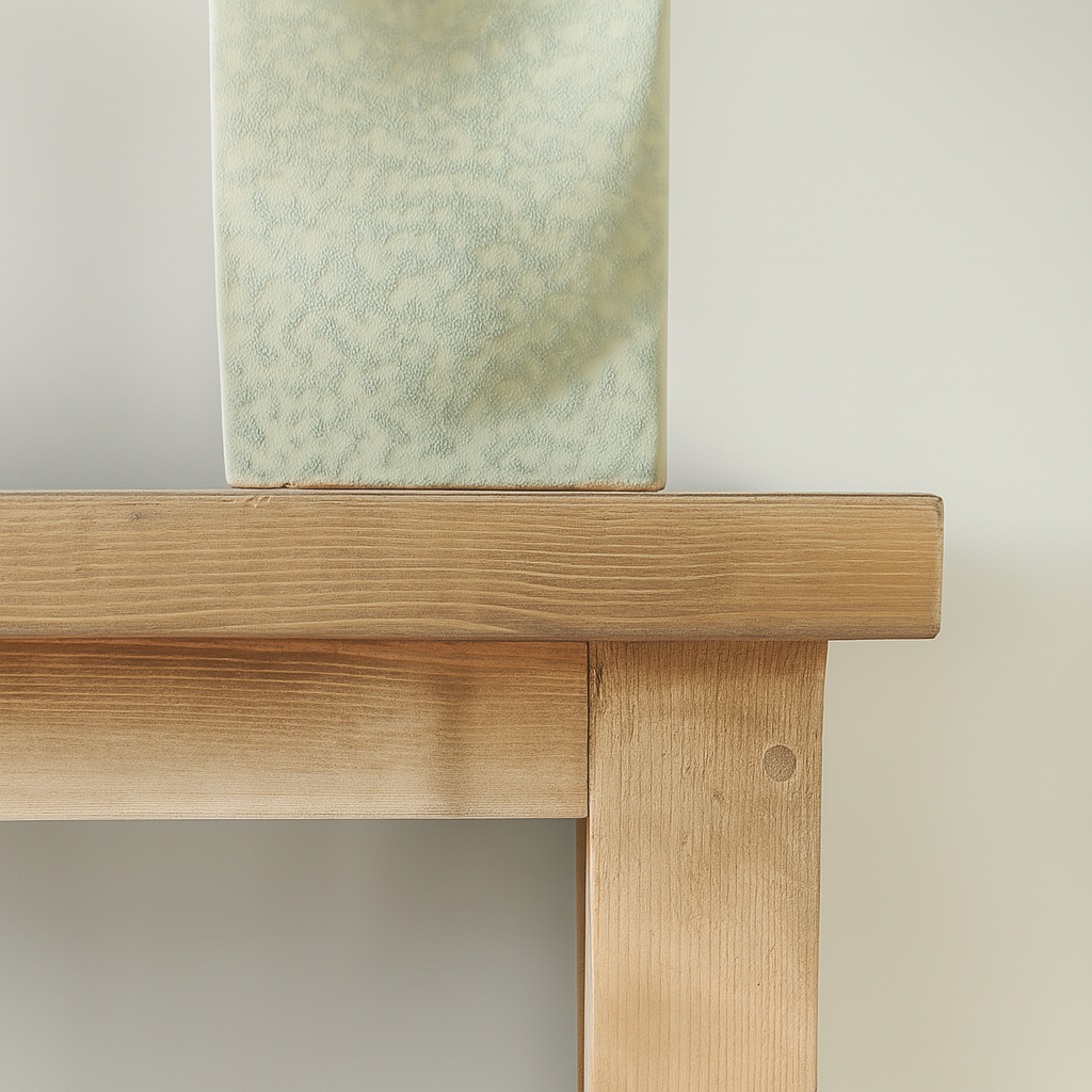 Table top corner view